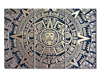 貴重☆アステカ文明ナチュラルな麦わらアート絵　アンティーク壁掛け　マヤ　メキシコ 貴重☆アステカ文明ナチュラルな麦わらアート絵 アンティーク